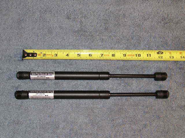 Set 12" rv nitro-prop gas strut shock rod ram damper rep spring lift sl-35-90