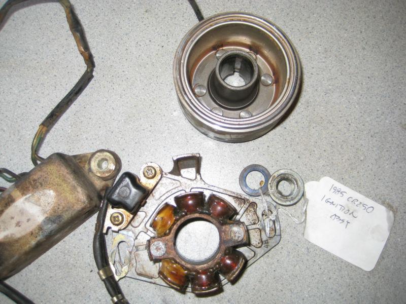 Find Honda CR250 Ignition Assembly with Flywheel, Stator, CDI and Coil