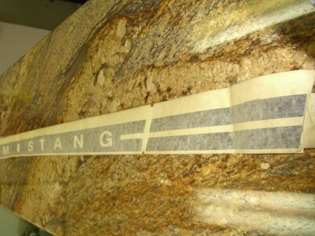 Left Side Drivers Door Lower Ford Mustang OEM Decal Sticker 5R33 63208A65 AA, US $20.00, image 2