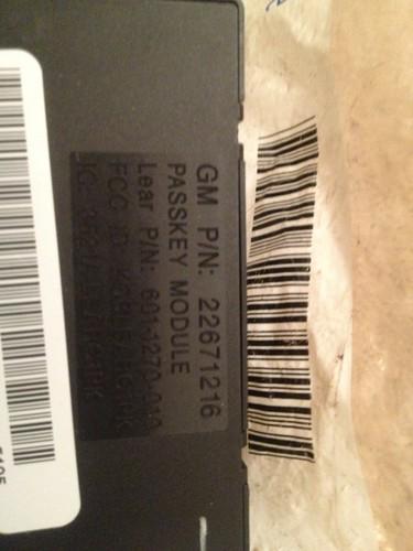 Theft Deterrent Module GM 2005-10 OEM 22671216, US $40.00, image 2