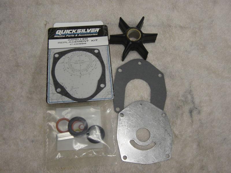  mercruiser water pump impeller kit #47-43026q06   alpa - gen ll  ( new oem)