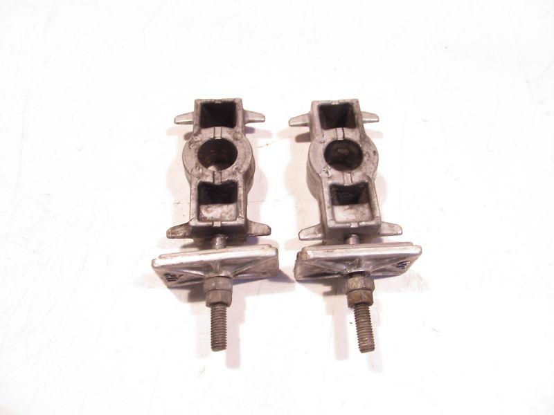 Honda cbr1000f hurricane 1000f 1990 rear wheel axle adjusters  125075