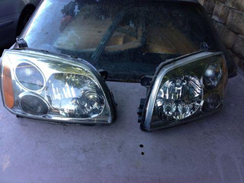 04-11 mitsubishi galant headlight headlamp passenger side right rh