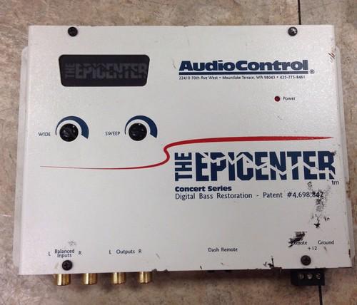 Audio control the epicenter subwoofer bass enhancement processor 
