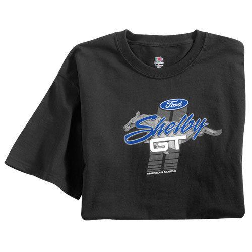2007 08 09 10 ford mustang shelby gt cobra svt mens size med or xxl black shirt!