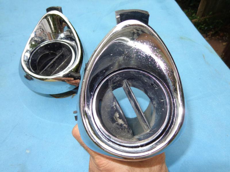 Find 64 65 66 67 CUTLASS 442 A/C DASH VENTS W/CHROME BEZELS in Copiague