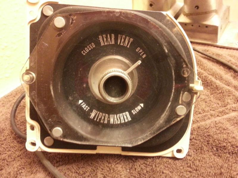 1968 67 69 ford thunderbird wiper switch washer rear vent guage cluster, US $12.00, image 2