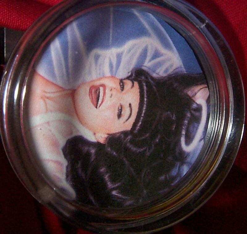 Hot Betty Page Rat Rod STEERING WHEEL SPINNER KNOB Hot Pin up Girl Brody nob, US $24.99, image 4