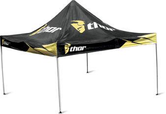 New thor motocross track canopy black 4030-0010 folding tent motocross 4030-0010