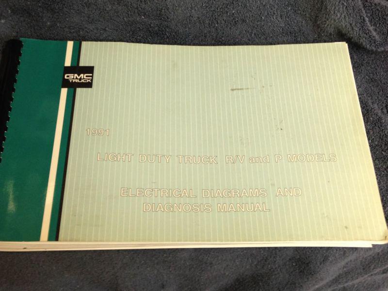 1991 GMC Truck Repair Shop Manual Set Suburban 1500 2500 R3500 V3500 Pickup, US $150.00, image 2