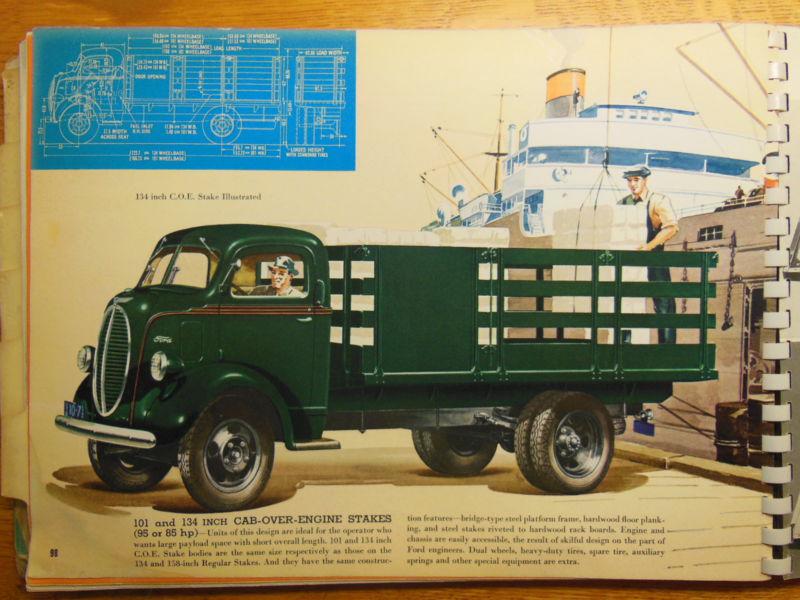 1940 FORD MERCURY LINCOLN ZEPHYR CONTINENTAL TRUCK DEALER BROCHURE CATALOG, US $1,250.00, image 8