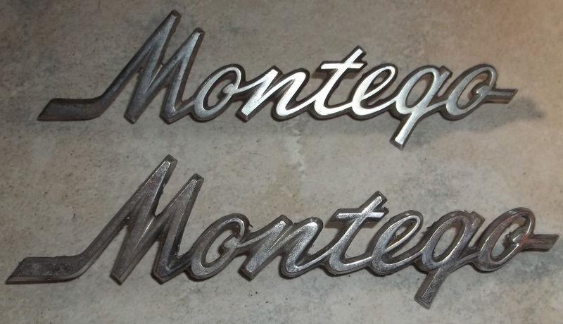 2--mercury montego emblems