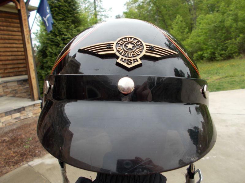 Older harley half helmet