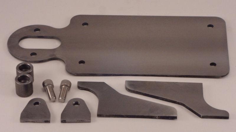 Chopper tag mount bracket motorcycle custom bobber cafe racer harley triumph