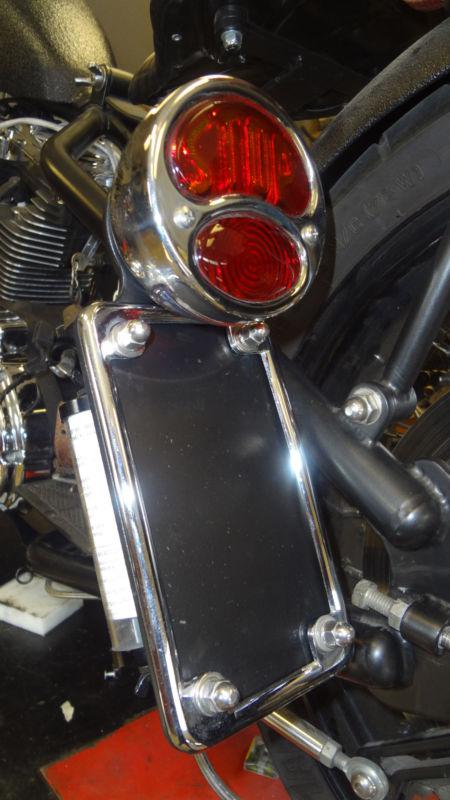 Chopper Tag Mount Bracket Motorcycle Custom Bobber Cafe Racer Harley Triumph, US $38.00, image 3