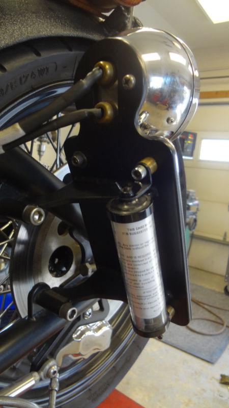 Chopper Tag Mount Bracket Motorcycle Custom Bobber Cafe Racer Harley Triumph, US $38.00, image 4