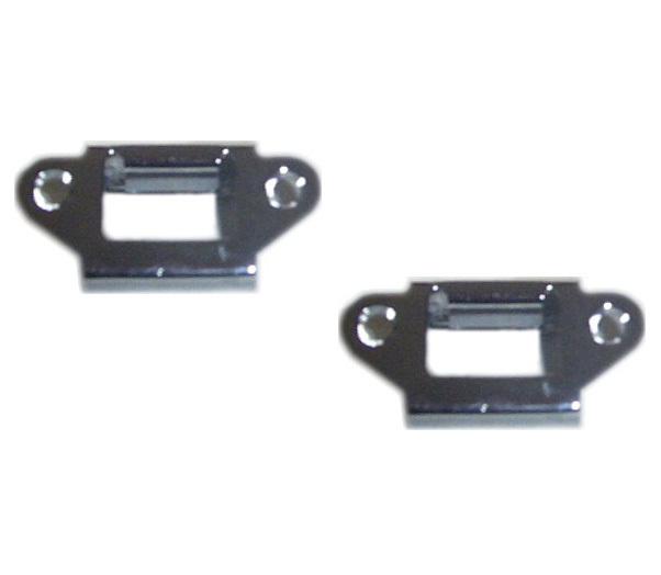 67-70 mustang fold down seat latch covers, pair