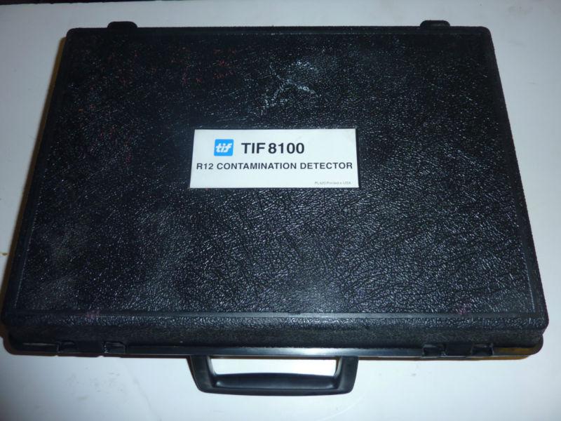 Tif 8100 r12 contamination detector