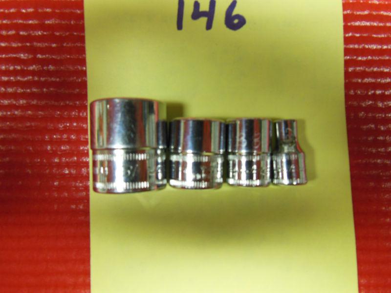 Snap-on --shallow -- metric -- 4 -- sockets -- 12 point -- 