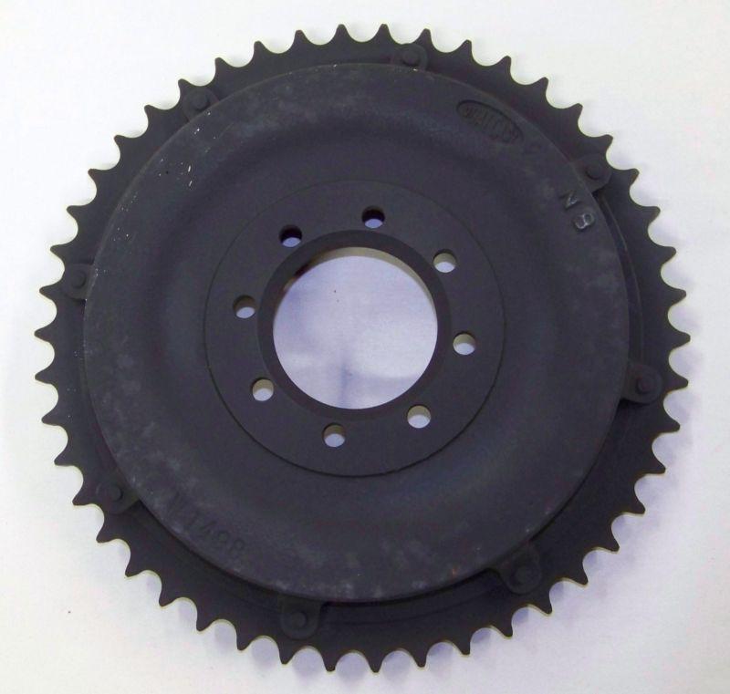 Triumph 500 (w1498) rear brake drum hub & sprocket 46 tooth dualcast