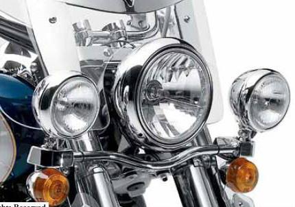 Kawasaki vn900 vulcan 900 classic lt light bar driving lamps 06-09 10 11 12 13