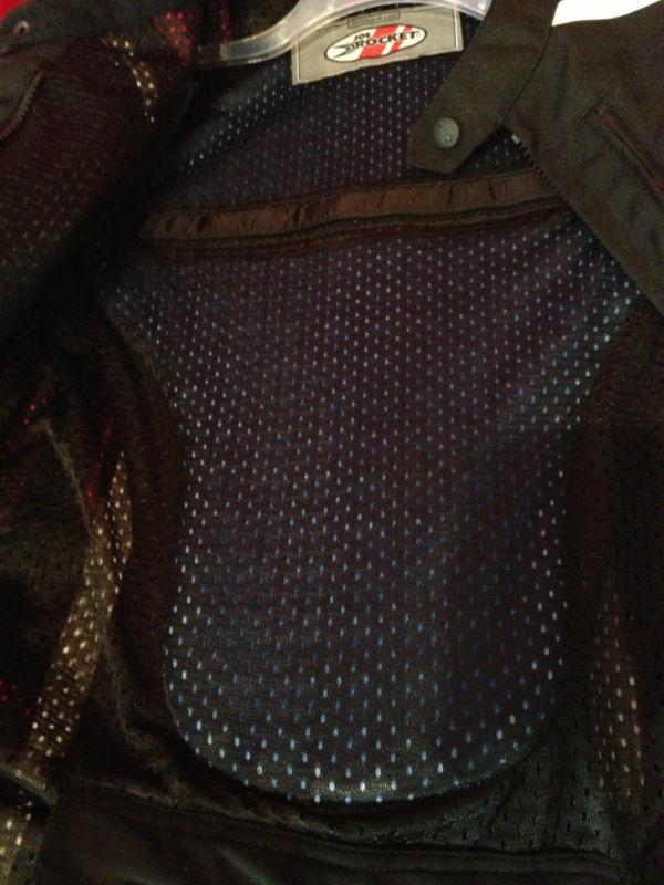 Woman's Joe Rocket Motorcycle Jacket Size L, US $95.00, image 3