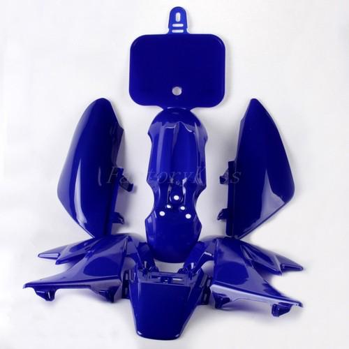 Motorcycle blue plastics body kit for honda crf50 xr xr50 dirt pit bikes 