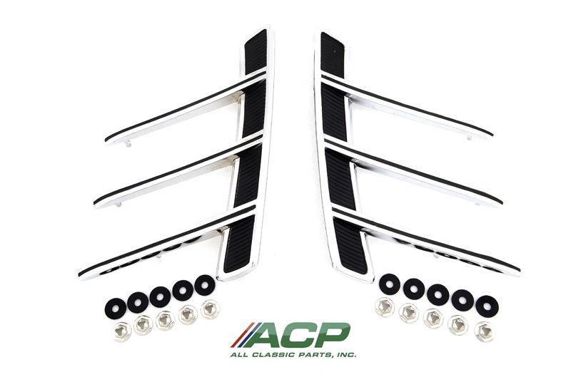 Ford mustang 66 quarter panel ornament pair