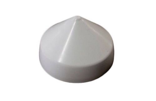Marine dock 5.5" piling cone cap boat  pylon edge post head white cover