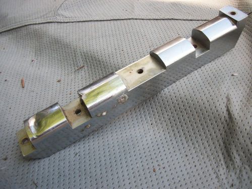 1949 chrysler center vertical grill bar pn 1298365, needs plating, has bump spot