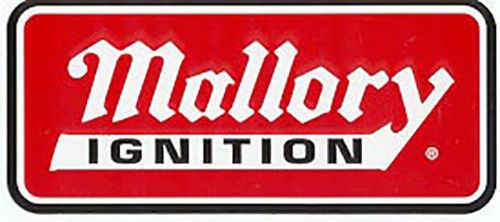 Mallory fender racing decal   d957
