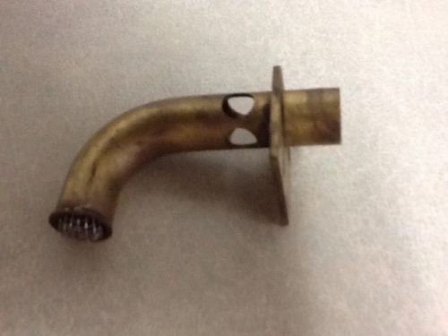 Vintage trailer, dometic refrigerator burner tube
