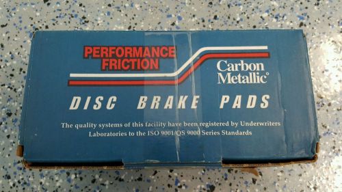 Performance friction front disk brake pads. 06234.