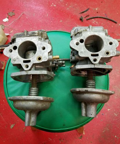 Stromberg carburetors triumph for parts pair