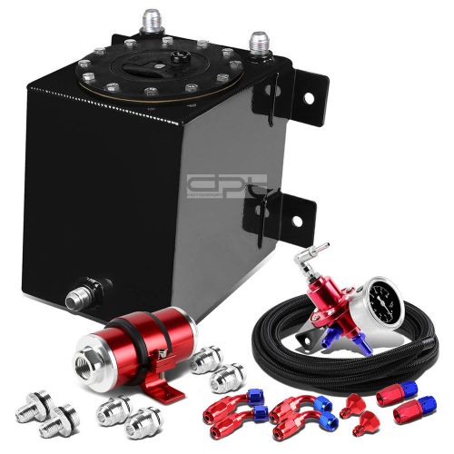 1 gallon lightweight coated tank+line kit+pressure regulator+inline filter red