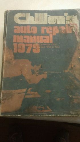 Chilton repair manual 1966-1973 american cars