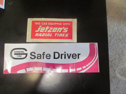 Set of two (2) collector decals various