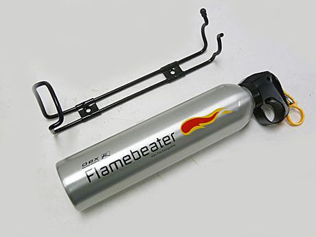 Obx universal safety racing car boat fire extinguisher silver