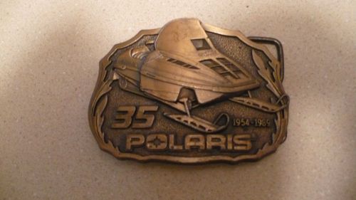 35th anniversary polaris snowmobile belt buckle