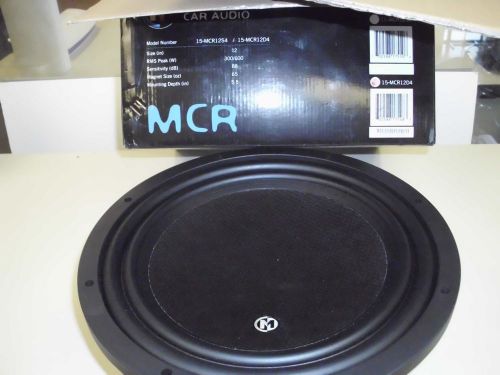 Memphis 15-mcr12d4 12"  car audio sub bass subwoofer speaker
