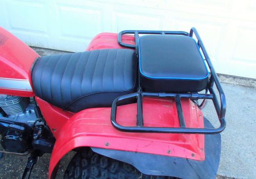 16" x 12" rear rack seat pad blue 200es 200e 200m 250es 200 atc honda 3 wheeler