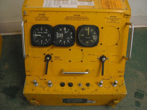 Pitot static test set tester for barfield or tic garmin avionics