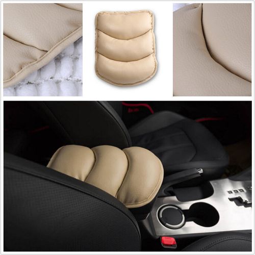 Waterproof car suv center console arm rest cover seat box pad pu mat for jaguar