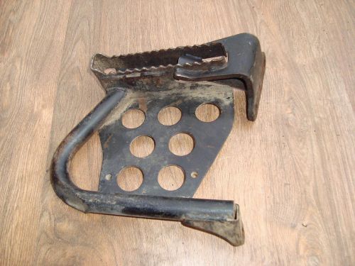 Yamaha big bear 350 left side foot rest 1995