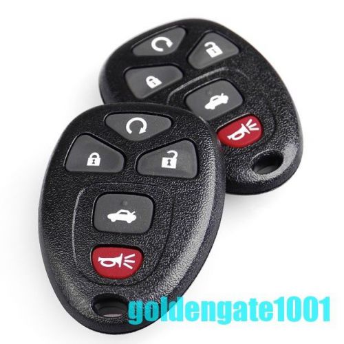2pcs replacement keyless entry remote key fob transmitter for saturn aura sky gg