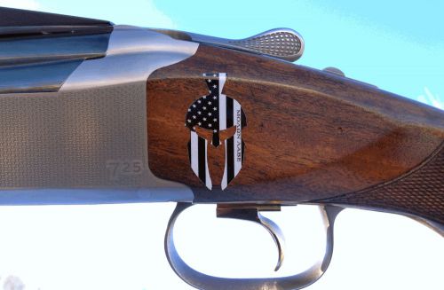 Molon labe shotgun decals stickers 12 20 gauge stock beretta 690 692 dt10 dt11