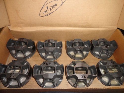 8 forged pistons 4.153-1.250&#034; compression height for 866 pin for sb2.2 chevy rs