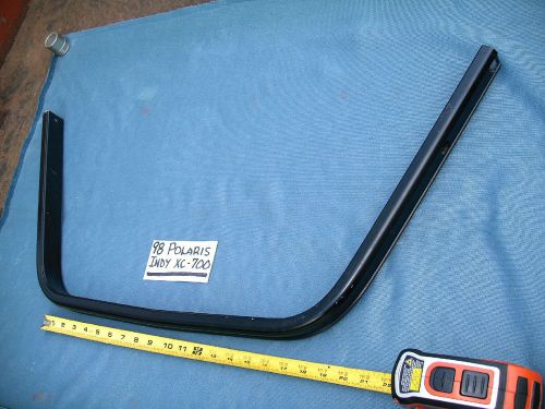 Vintage 98 polaris indy xc 700 front bumper grab bar new black aluminum nos