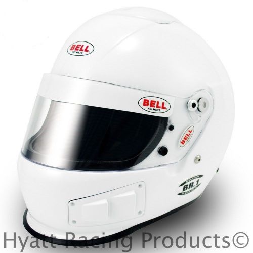 Bell br.1 auto racing helmet sa2010 - x-small (54-55) / white