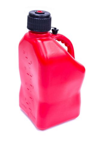 Vp fuel containers red plastic square 5 gal utility jug p/n 3512